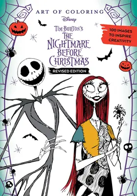 Umenie vyfarbovania: Nočná mora pred Vianocami: Disney Tim Burton - Art of Coloring: Disney Tim Burton's the Nightmare Before Christmas