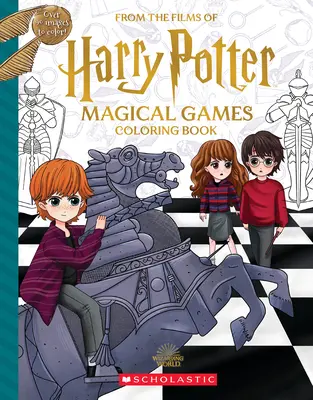 Omaľovánky s kúzelníckymi hrami (Harry Potter) - Magical Games Coloring Book (Harry Potter)