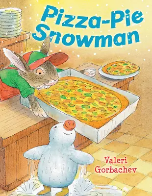 Snehuliak z pizze - Pizza-Pie Snowman