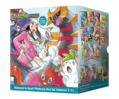 Pokemon Adventures Diamond & Pearl / Platinum Box Set - obsahuje zväzky 1-11 - Pokemon Adventures Diamond & Pearl / Platinum Box Set - Includes Volumes 1-11