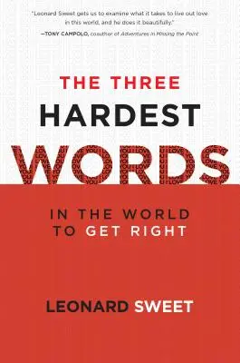 Tri najťažšie slová na svete - Three Hardest Words - In the World to Get Right