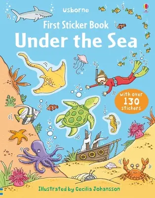 Prvá kniha samolepiek pod morom - First Sticker Book Under the Sea