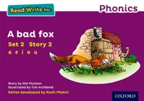 Čítať písať Inc. Phonics: Zlá líška: Fialová sada 2 Príbehová kniha 2 Zlá líška - Read Write Inc. Phonics: Purple Set 2 Storybook 2 A Bad Fox
