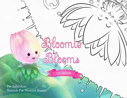 Bloomie Blooms: Omaľovánky - Bloomie Blooms: Coloring Book