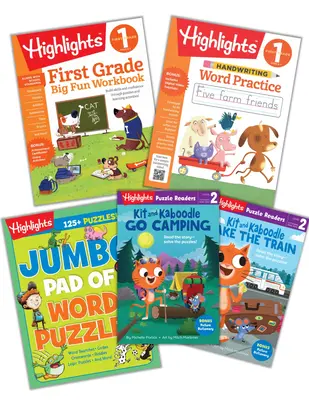 Zábavné učenie pre prvý ročník - First Grade Learning Fun Bundle