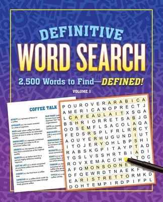 Definitive Word Search Volume 1: 2 500 slov na hľadanie - Definitive Word Search Volume 1: 2,500 Words to Find Defined