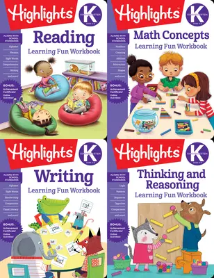 Najdôležitejšie učebnice pre materské školy - Highlights Kindergarten Learning Workbook Pack