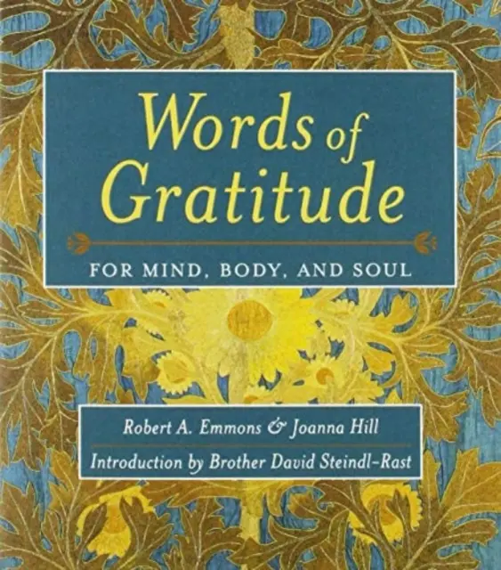 Slová vďačnosti pre telo a dušu - Words of Gratitude Mind Body & Soul