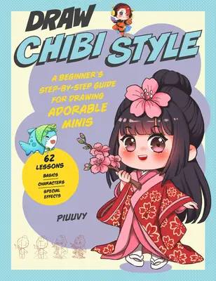 Draw Chibi Style: Kreslenie v štýle chibi: príručka pre začiatočníkov, ako kresliť rozkošné minifigúrky - 62 lekcií: Základy, postavy, špeciálne efekty - Draw Chibi Style: A Beginner's Step-By-Step Guide for Drawing Adorable Minis - 62 Lessons: Basics, Characters, Special Effects