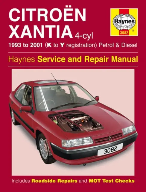 Citroen Xantia Benzín a nafta (93 - 01) K až Y - Citroen Xantia Petrol & Diesel (93 - 01) K To Y