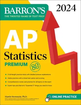 AP Statistics Premium, 2024: 9 cvičných testov + komplexný prehľad + online cvičenia - AP Statistics Premium, 2024: 9 Practice Tests + Comprehensive Review + Online Practice