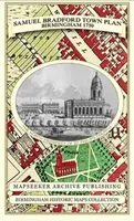 Samuel Bradford Plán mesta Birmingham 1750 - Samuel Bradford Town Plan Birmingham 1750