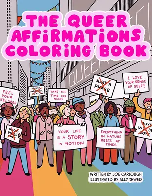 Queer afirmácie Maľovanky - The Queer Affirmations Coloring Book