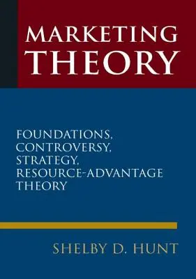 Teória marketingu: Teória výhodnosti zdrojov, základy, kontroverzie a stratégia - Marketing Theory: Foundations, Controversy, Strategy, and Resource-Advantage Theory