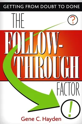 The Follow-Through Factor: Ako sa dostať od pochybností k hotovému - The Follow-Through Factor: Getting from Doubt to Done