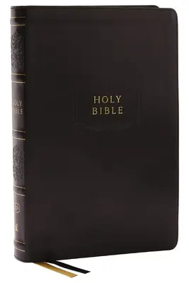 KJV Holy Bible, Center-Column Reference Bible, Leathersoft, Black, 73,000+ Cross References, Red Letter, Thumb Indexed, Comfort Print: Svätá Biblia KJV, Biblia so stredovým stĺpcom, Leathersoft, čierna, 73,000+ Cross References, Red Letter, Thumb Indexed, Comfort Print: King James Vers - KJV Holy Bible, Center-Column Reference Bible, Leathersoft, Black, 73,000+ Cross References, Red Letter, Thumb Indexed, Comfort Print: King James Vers