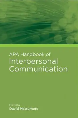 Príručka APA o medziľudskej komunikácii - APA Handbook of Interpersonal Communication