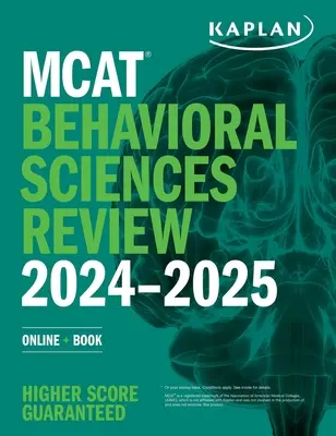 MCAT Behavioral Sciences Review 2024-2025: Online + kniha - MCAT Behavioral Sciences Review 2024-2025: Online + Book
