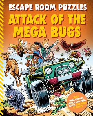 Hádanky do únikovej miestnosti: Útok mega chrobákov - Escape Room Puzzles: Attack of the Mega Bugs