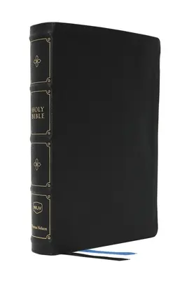 Nkjv, Veľká tlačená tenkopisná referenčná Biblia, modré písmená, séria MacLaren, Leathersoft, čierna, indexovaná palcom, pohodlná tlač: Svätá Biblia, New King James - Nkjv, Large Print Thinline Reference Bible, Blue Letter, MacLaren Series, Leathersoft, Black, Thumb Indexed, Comfort Print: Holy Bible, New King James