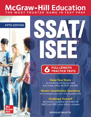 McGraw-Hill Education Ssat/Isee, piate vydanie - McGraw-Hill Education Ssat/Isee, Fifth Edition