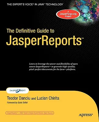 Definitívny sprievodca JasperReports - The Definitive Guide to JasperReports