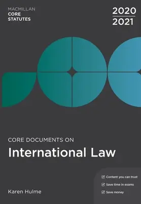 Základné dokumenty o medzinárodnom práve 2020-21 (Hulme Karen (University of Essex Colchester UK)) - Core Documents on International Law 2020-21 (Hulme Karen (University of Essex Colchester UK))