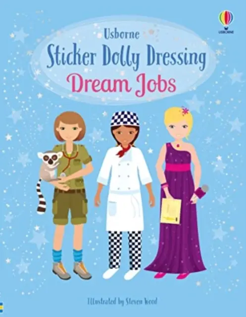 Nálepka Dolly Dressing Dream Jobs - Sticker Dolly Dressing Dream Jobs
