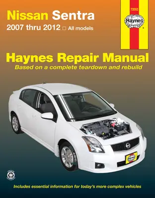 Nissan Sentra všetky modely od (2007-2012) Haynes Opravy Príručka (USA) - 2007-12 - Nissan Sentra all models from (2007-2012) Haynes Repair Manual (USA) - 2007-12