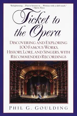 Lístok do opery: Vydajte sa na cestu do divadla: Objavovanie a skúmanie 100 slávnych diel, histórie, povestí a spevákov s odporúčanými nahrávkami - Ticket to the Opera: Discovering and Exploring 100 Famous Works, History, Lore, and Singers, with Recommended Recordings