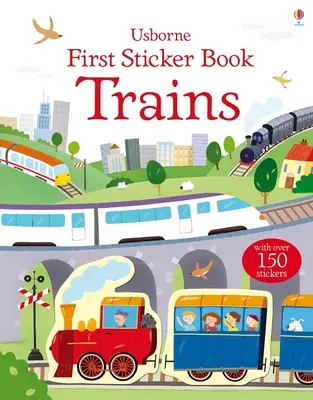 Prvá kniha samolepiek Vlaky - First Sticker Book Trains