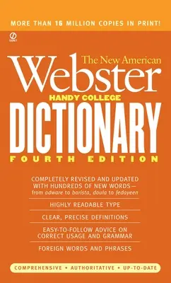 The New American Webster Handy College Dictionary (Nový americký Websterov slovník): Vydanie štvrté: New Webstick Webster (New Webstick): Štvrté vydanie - The New American Webster Handy College Dictionary: Fourth Edition
