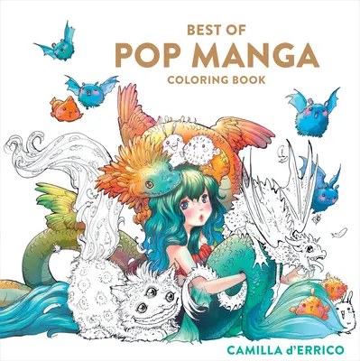 Najlepšie maľovanky popovej mangy - Best of Pop Manga Coloring Book