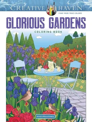 Creative Haven Nádherné záhrady Omaľovánky - Creative Haven Gorgeous Gardens Coloring Book