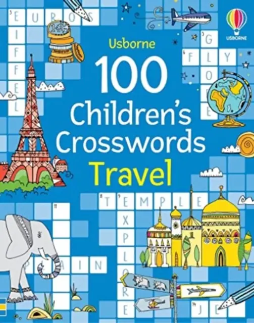 100 detských krížoviek: Hádanky pre deti: Cestovanie - 100 Children's Crosswords: Travel