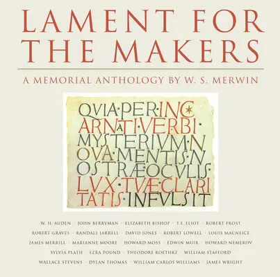 Lament pre tvorcov: Spomienková antológia - Lament for the Makers: A Memorial Anthology