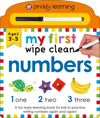 Moje prvé čísla na utieranie (Priddy Learning) - My First Wipe Clean Numbers (Priddy Learning)