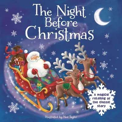Noc pred Vianocami: Predvianočná kniha: Polstrovaná dosková kniha - The Night Before Christmas: Padded Board Book