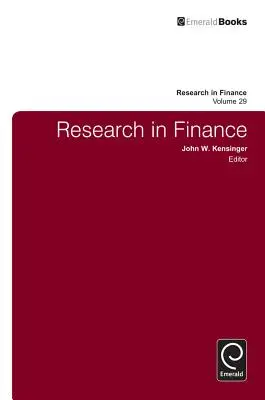 Výskum v oblasti financií - Research in Finance