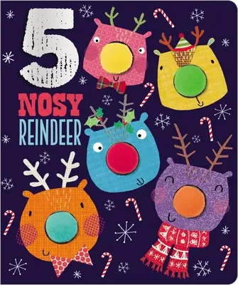 5 zvedavých sobov - 5 Nosy Reindeer