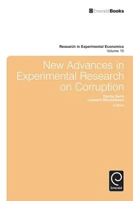 Nové pokroky v experimentálnom výskume korupcie - New Advances in Experimental Research on Corruption