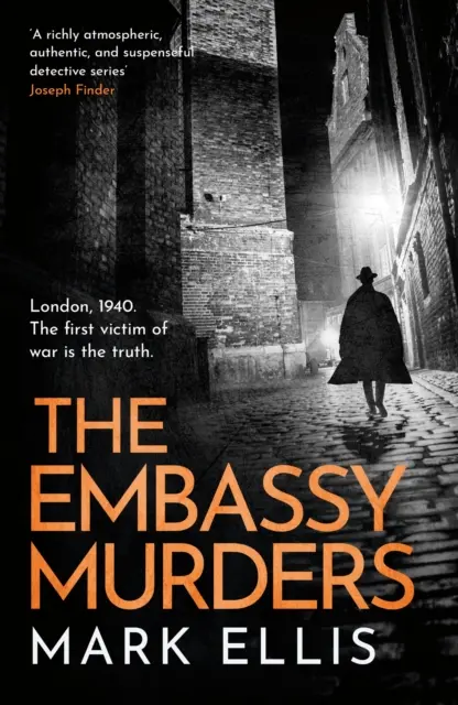 Vraždy na veľvyslanectve - strhujúci a živo atmosférický vojnový triler - Embassy Murders - An enthralling and vividly atmospheric wartime thriller