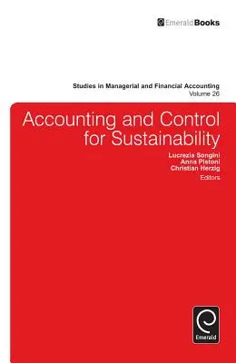 Účtovníctvo a kontrola pre udržateľnosť - Accounting and Control for Sustainability