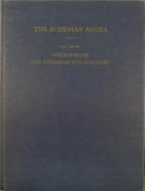 Nápisy: Aténski radcovia - Inscriptions: the Athenian Councillors