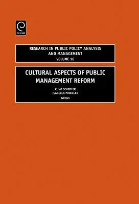 Kultúrne aspekty reformy verejnej správy - Cultural Aspects of Public Management Reform