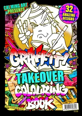 Graffiti Takeover - Omaľovánky - Graffiti Takeover - Colouring Book