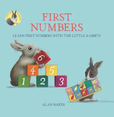 Prvé čísla malých králikov: Učte sa prvé čísla s malými králikmi - Little Rabbits' First Numbers: Learn First Numbers with the Little Rabbits