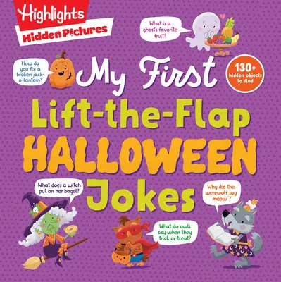 Skryté obrázky Moje prvé vtipy na Halloween - Hidden Pictures My First Lift-The-Flap Halloween Jokes