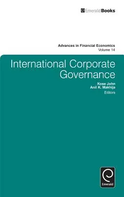 Medzinárodné riadenie spoločností - International Corporate Governance