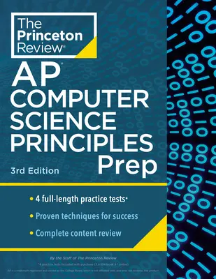 Princeton Review AP Computer Science Principles Prep, 3rd Edition: 4 praktické testy + kompletný prehľad obsahu + stratégie a techniky - Princeton Review AP Computer Science Principles Prep, 3rd Edition: 4 Practice Tests + Complete Content Review + Strategies & Techniques